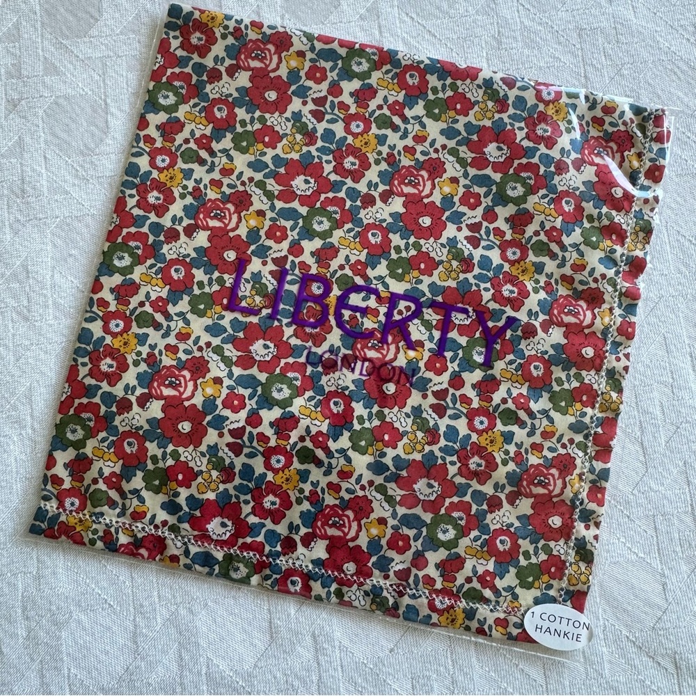 Liberty of London Floral Hankie Handkerchief
